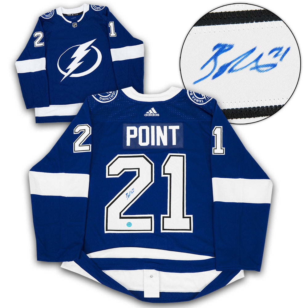 Nikita Kucherov Tampa Bay Lightning Fanatics Authentic Autographed Blue  Adidas Authentic Jersey