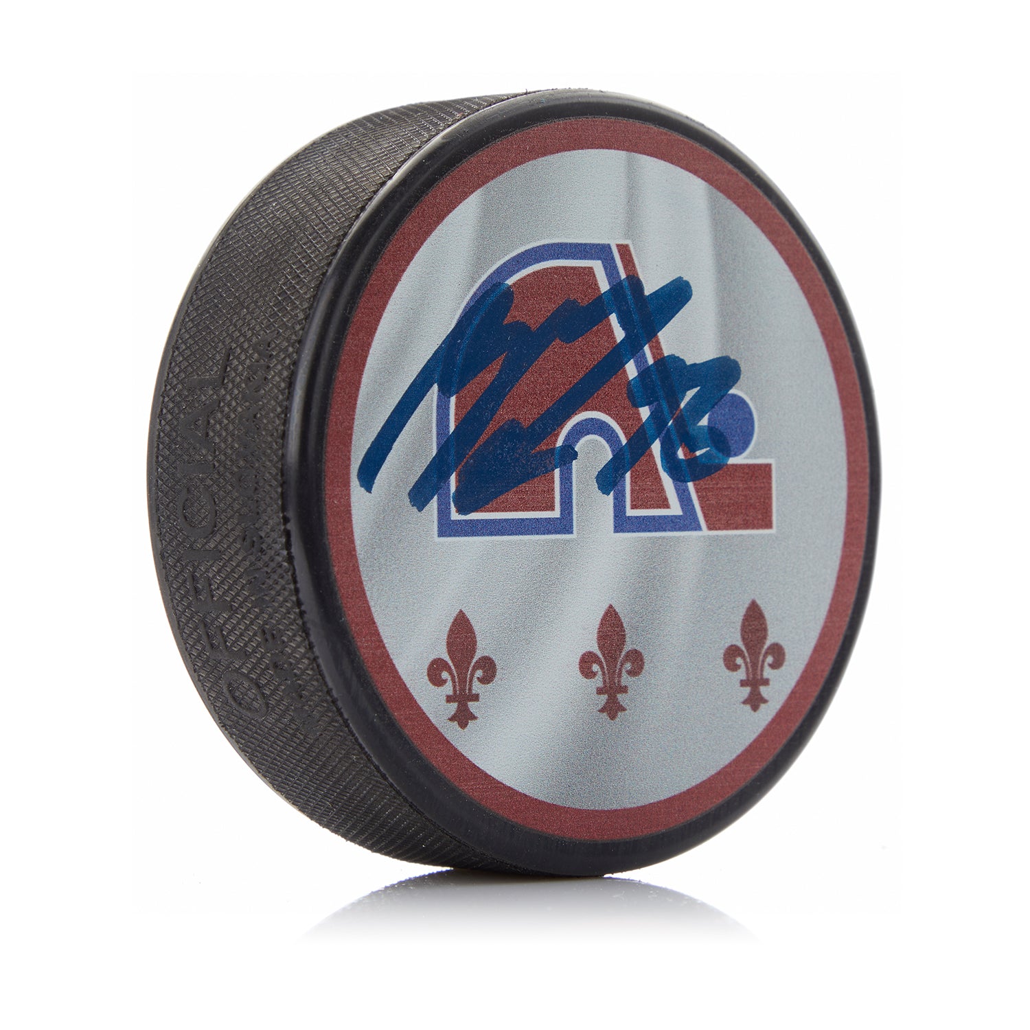  Mikko Rantanen Signed Colorado Avalanche Reverse Retro Puck 