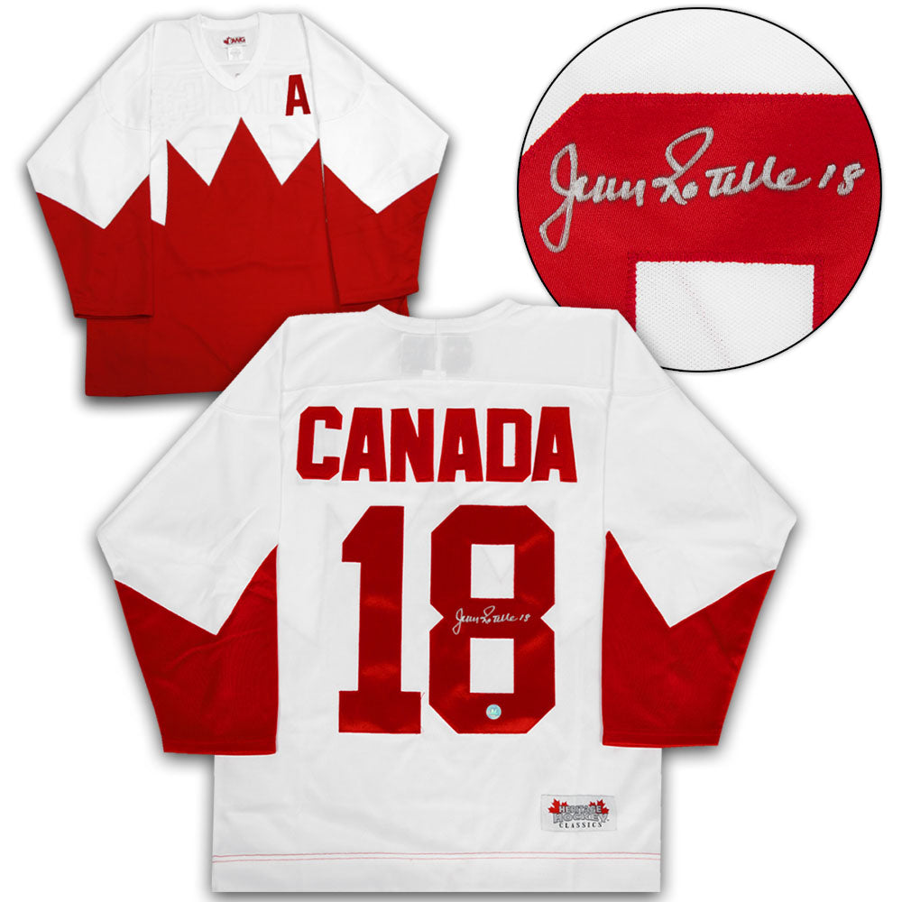 Steve Yzerman Team Canada Signed 100th Anniversary Nike Jersey