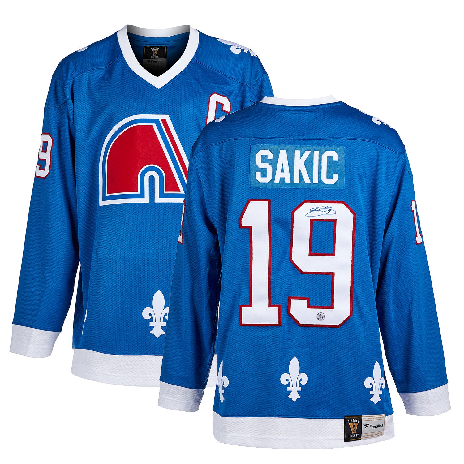 joe sakic nordiques jersey