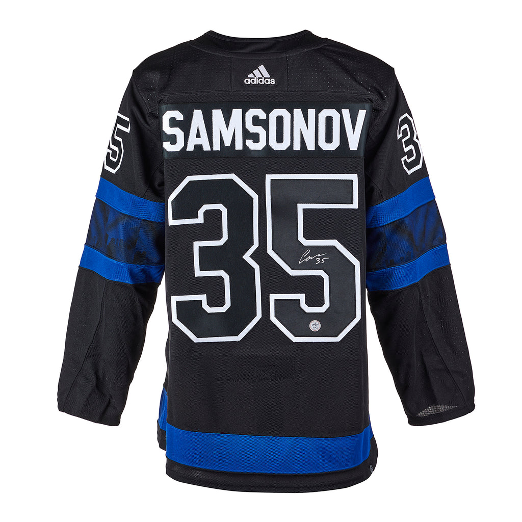 No30 Ilya Samsonov Camo Stitched Jersey