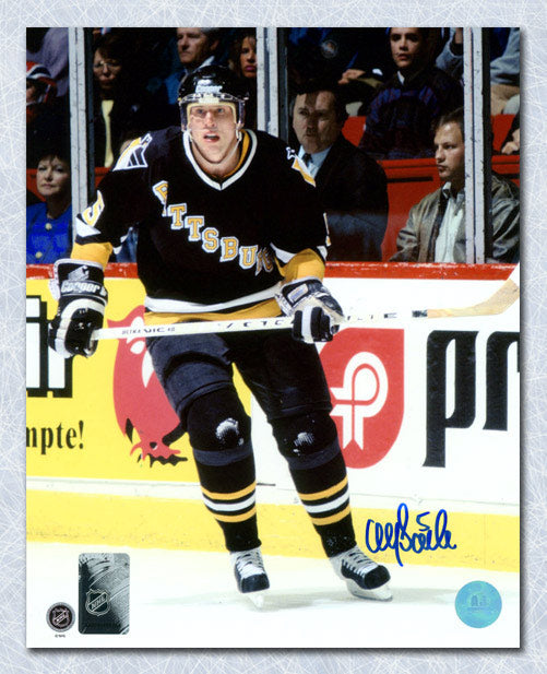  Ulf Samuelsson Pittsburgh Penguins Autographed 8x10 Photo 