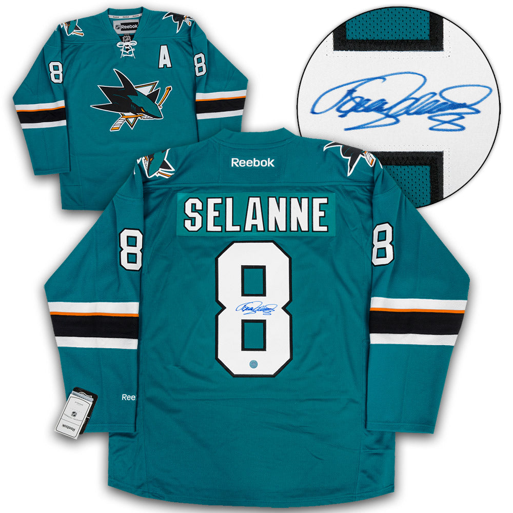 teemu selanne sharks jersey