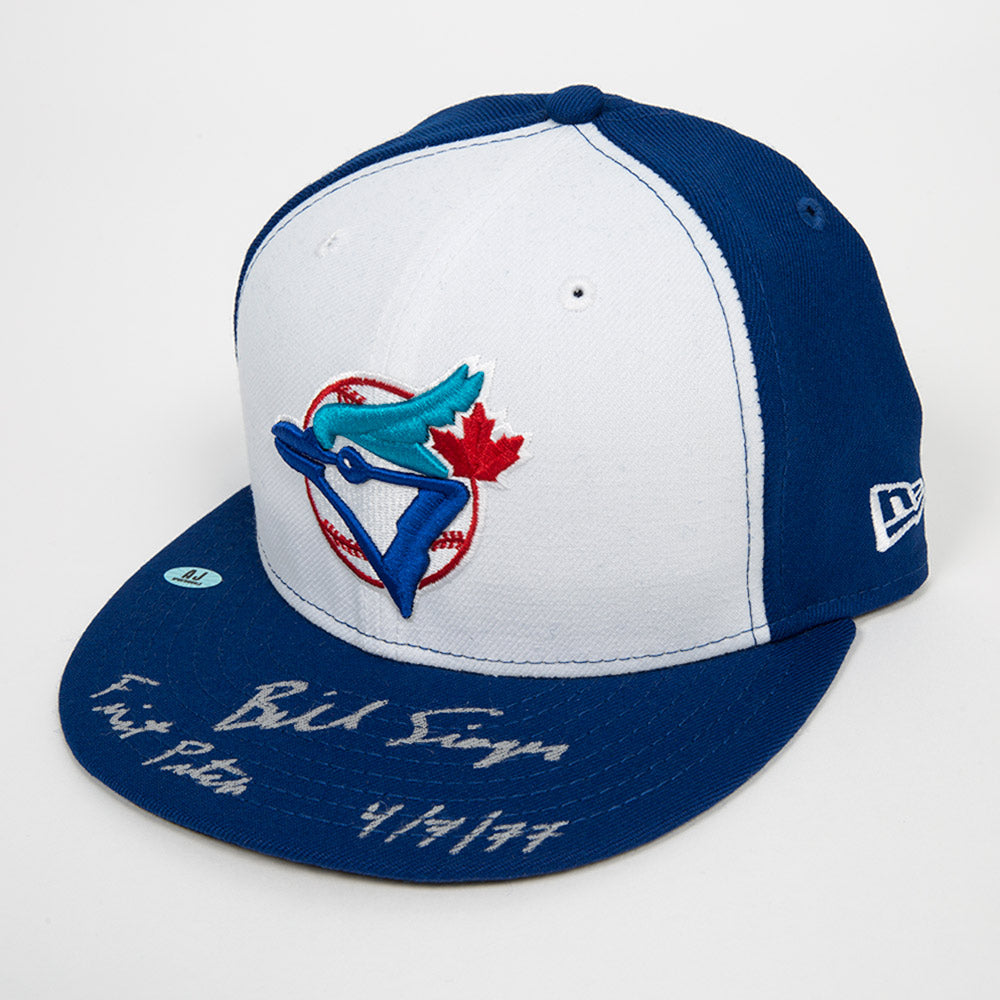 BLUE JAYS AUTHENTICS- Autographed Duane Ward Blue Jays Cooperstown Road  Jersey w/ 1992 World Series Sleeve Patch (Size Large)