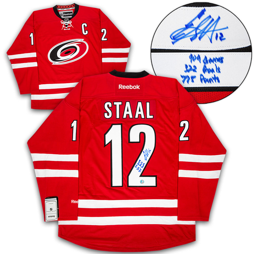eric staal hurricanes jersey