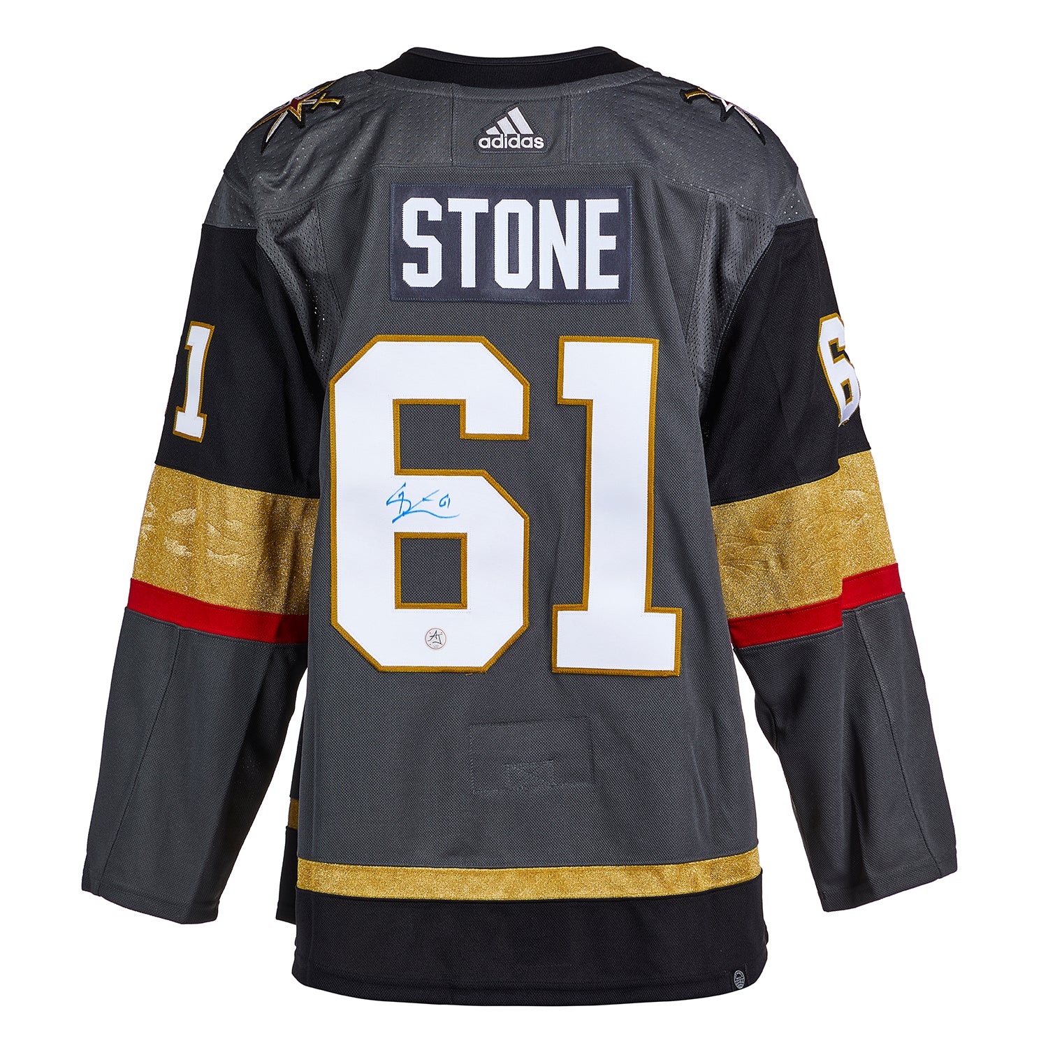  Mark Stone Vegas Golden Knights Autographed Alt adidas Jersey 