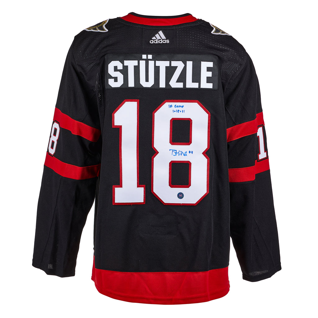 Tim Stutzle Ottawa Senators Fanatics Authentic Autographed Black
