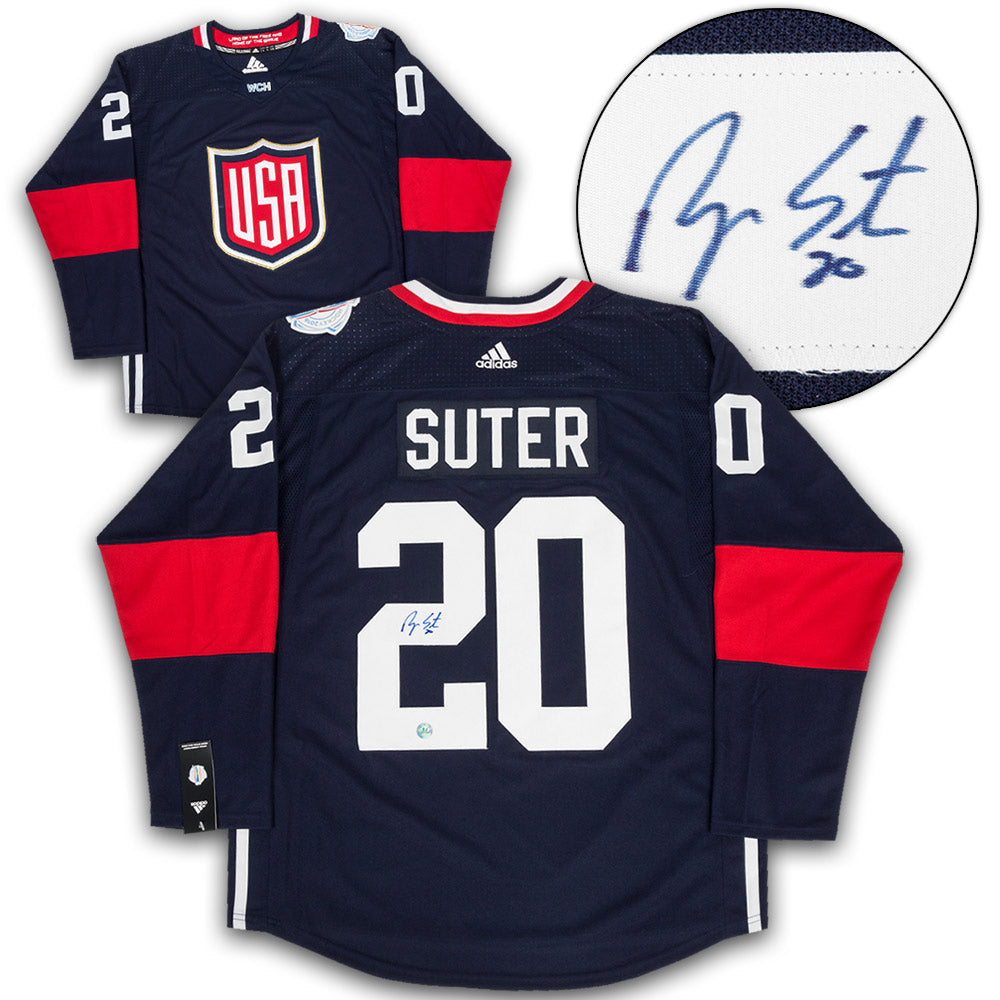 Ryan Suter USA Hockey Autographed WCH 