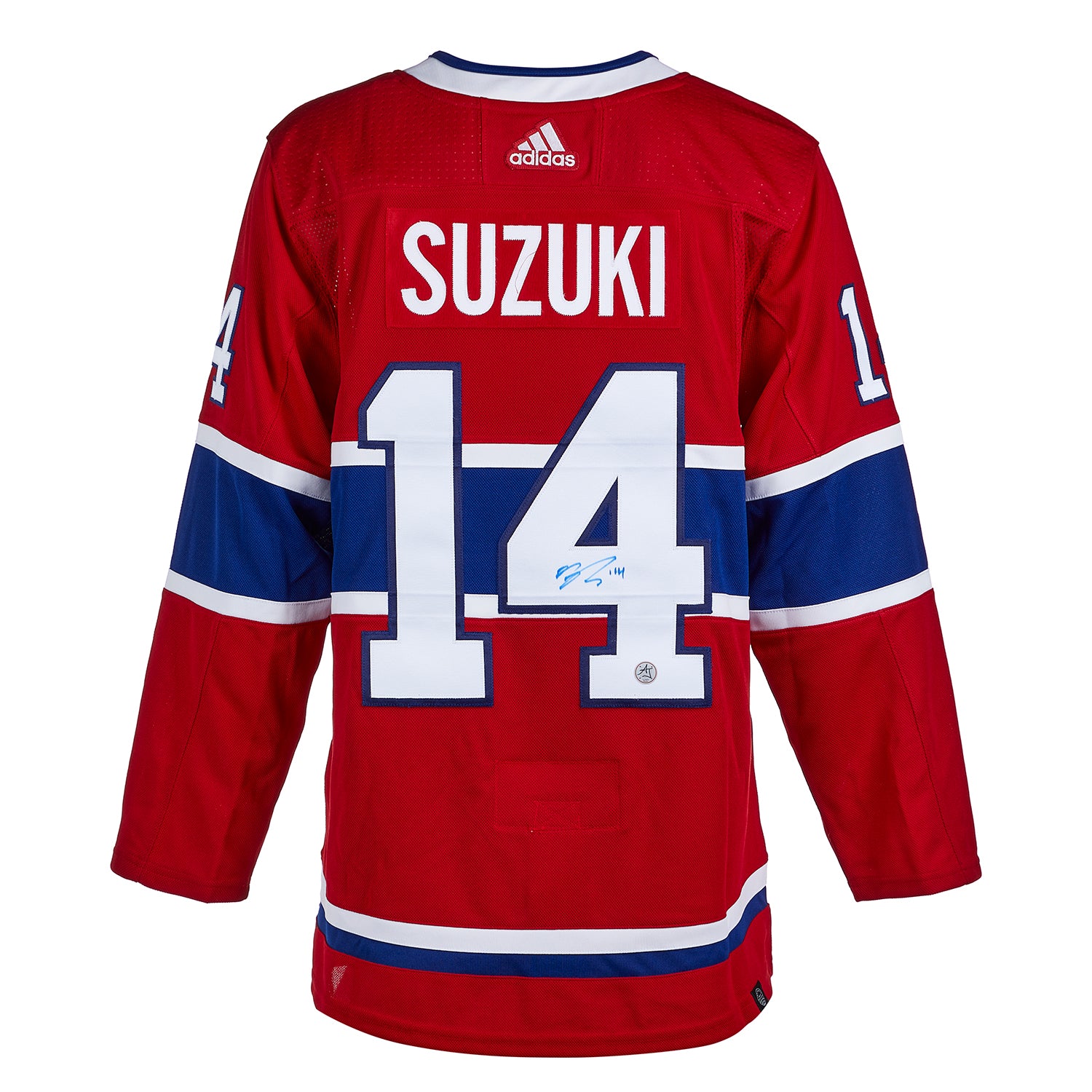  Nick Suzuki Montreal Canadiens Autographed adidas Jersey 