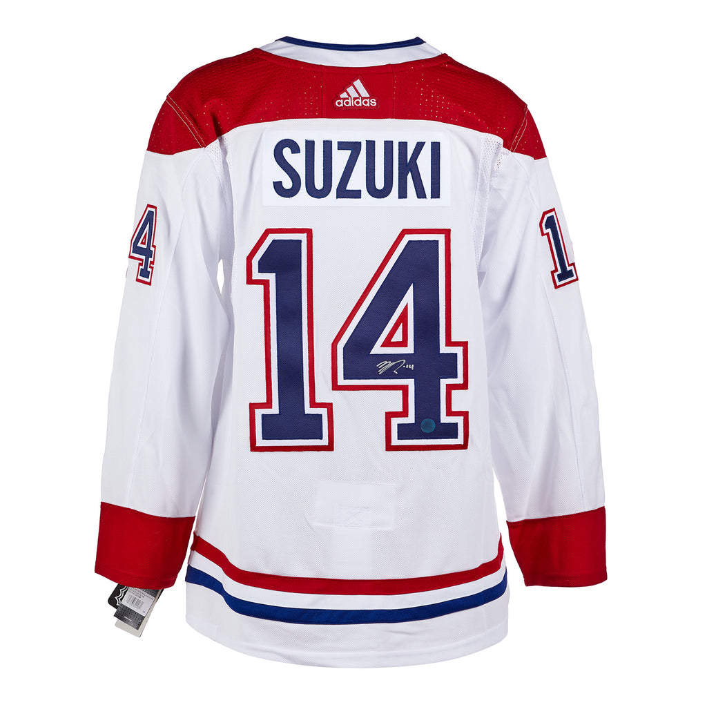 Charitybuzz: Captain Nick Suzuki Signed Montreal Canadiens