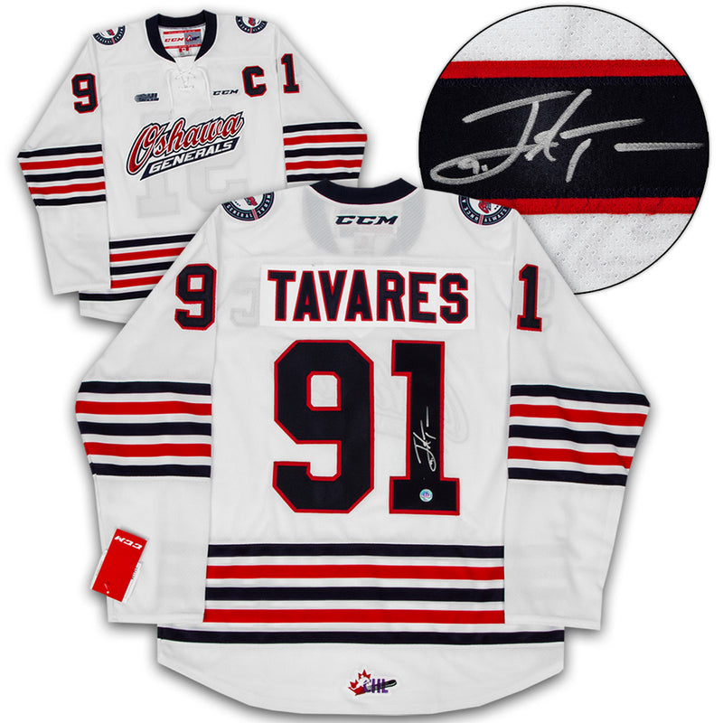 john tavares signed jersey