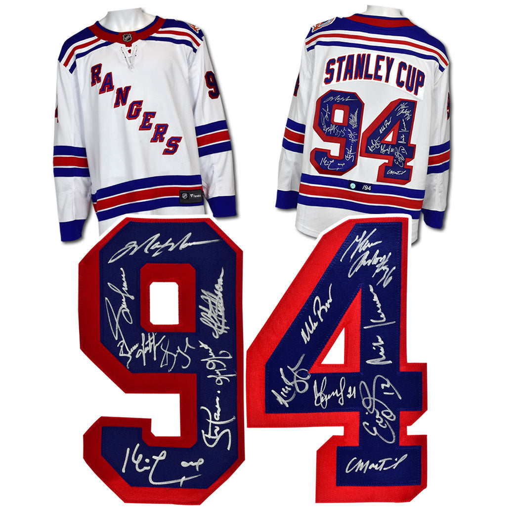 Team Signed Stanley Cup Hockey Jersey 