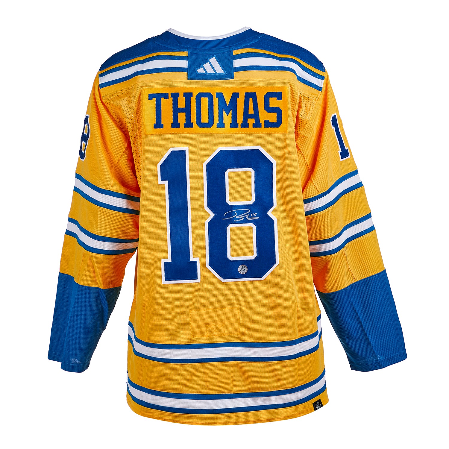  Robert Thomas Signed St Louis Blues Reverse Retro 2.0 adidas Jersey 