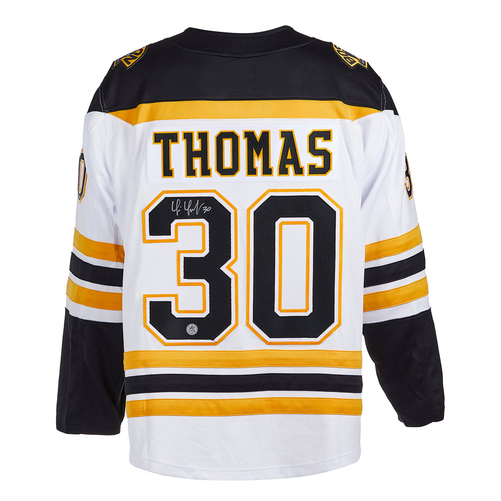 Tim Thomas Boston Bruins RBK Premier Autographed Jersey
