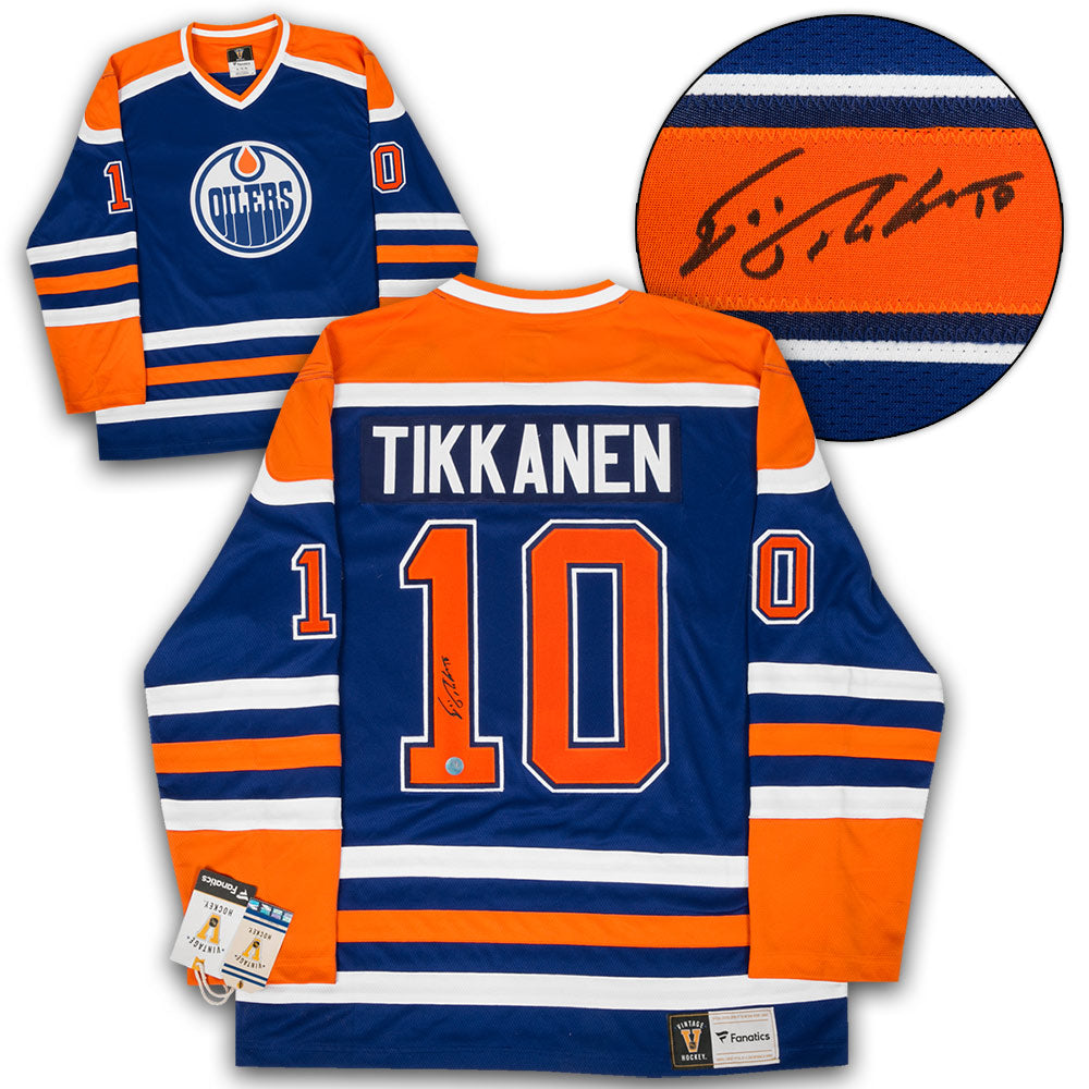 TAYLOR HALL SIGNED EDMONTON OILERS JERSEY PROOF LICENSED JSA AUTHENTICATED  at 's Sports Collectibles Store