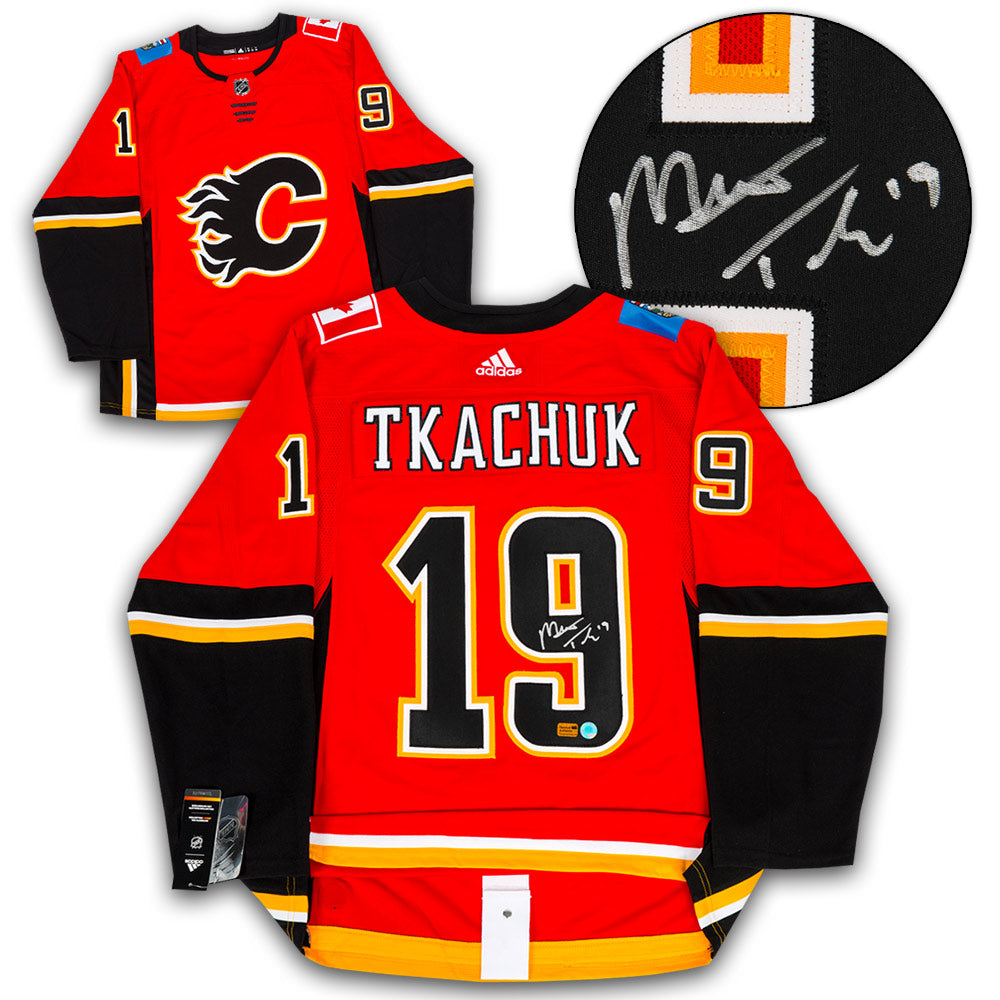 Matthew Tkachuk Calgary Flames Reverse Retro Adidas Authentic NHL Hock –