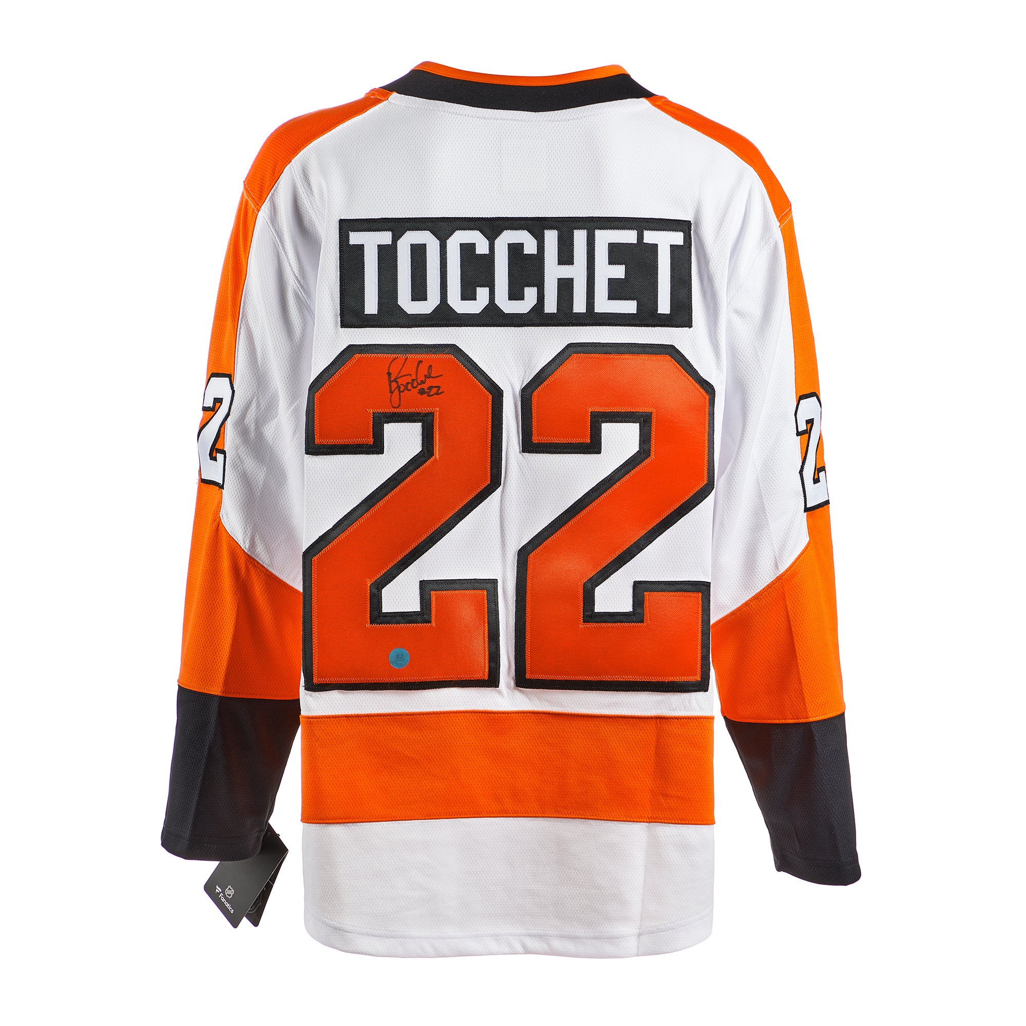  Rick Tocchet Philadelphia Flyers Autographed Fanatics Jersey 