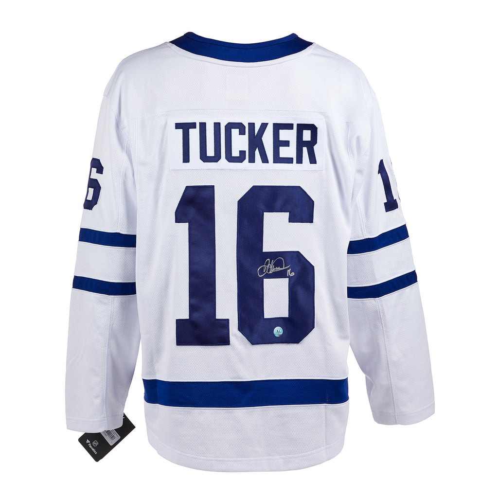 Darcy Tucker 2001 Toronto Maple Leafs Throwback NHL Hockey Jersey