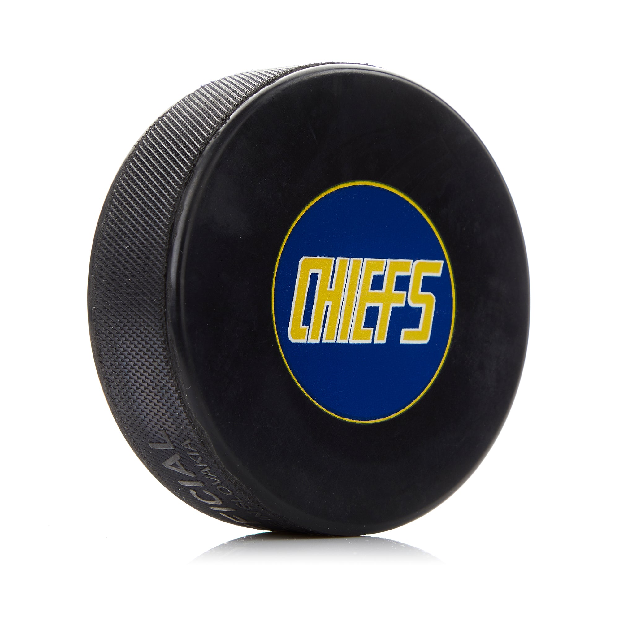  Charlestown Chiefs Slap Shot Movie Hockey Puck 