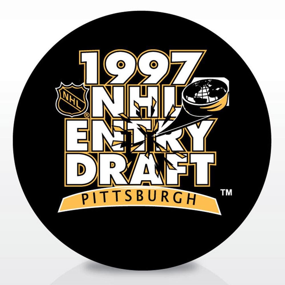  1997 NHL Draft Day Event Hockey Puck 