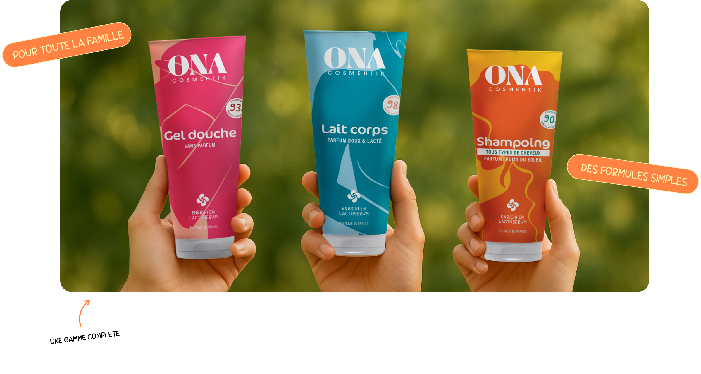 Produits ONA Cosmehtik