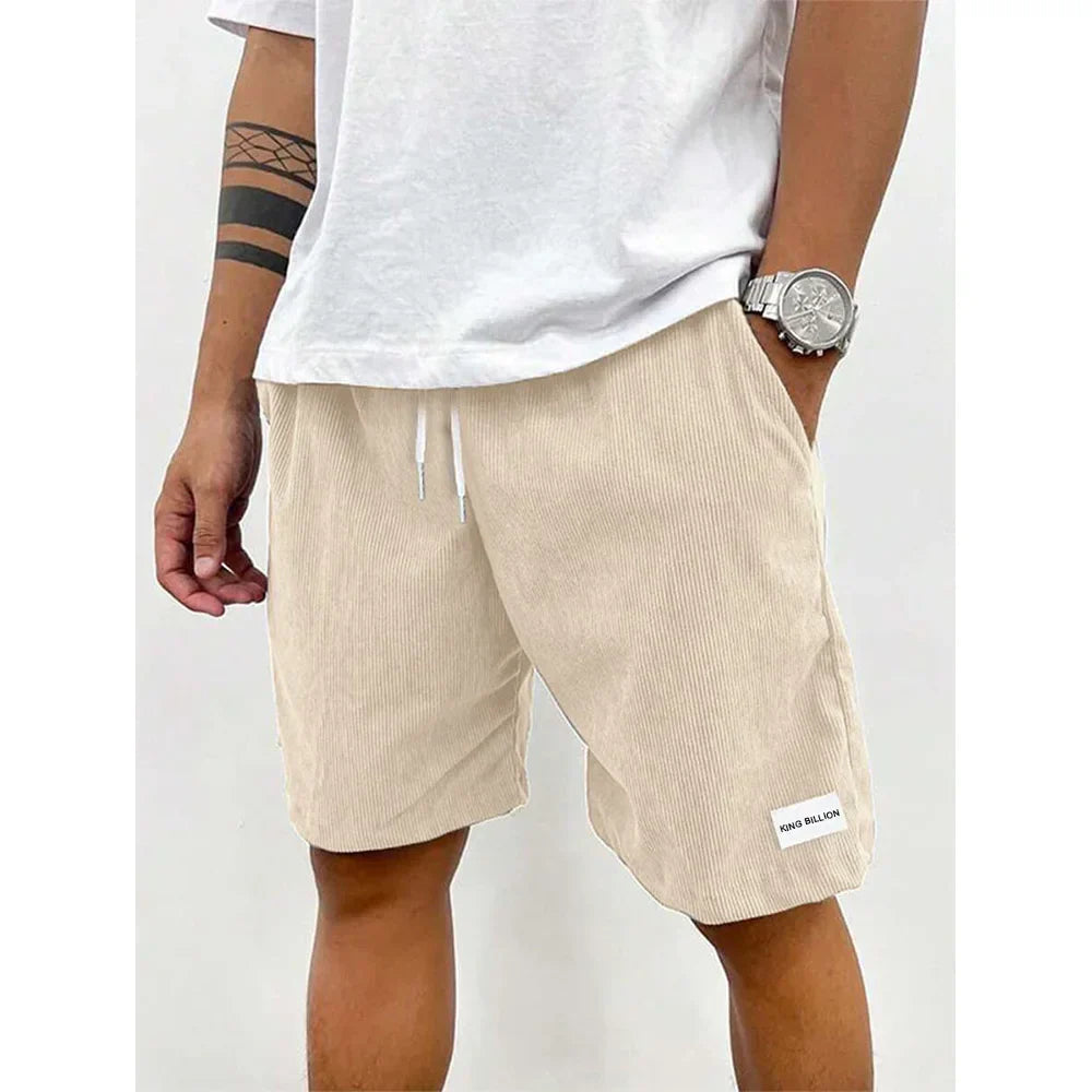 Casual corduroy shorts