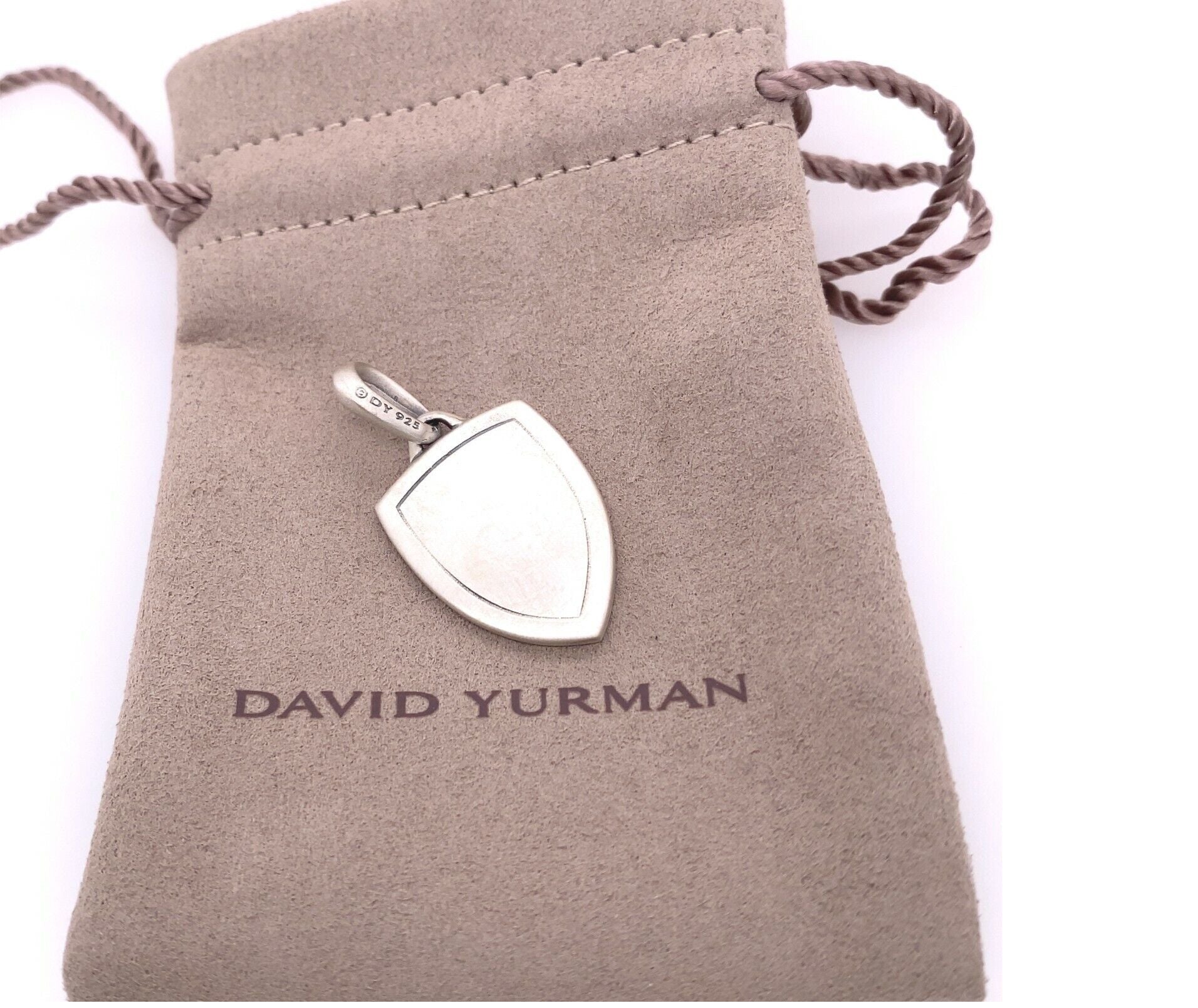 David Yurman Saint Michael Sterling Silver Men's Amulet – Crown Jewelers