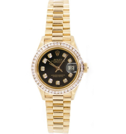 jewelry oyster perpetual 18k gold crown