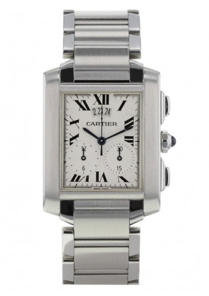 cartier tank francaise chronograph automatic