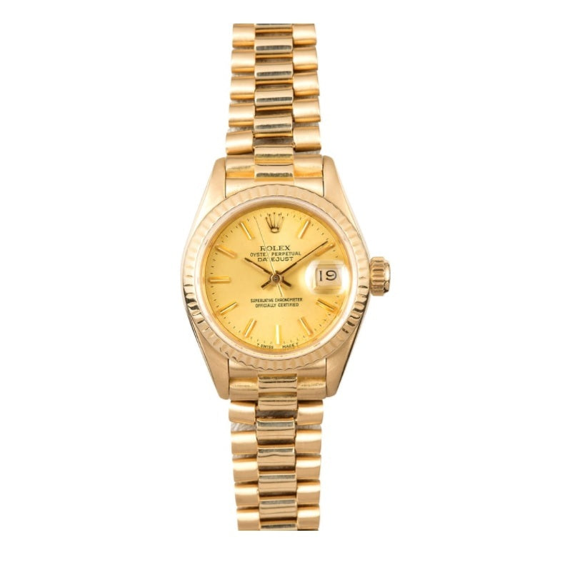 jewelry oyster perpetual 18k gold crown