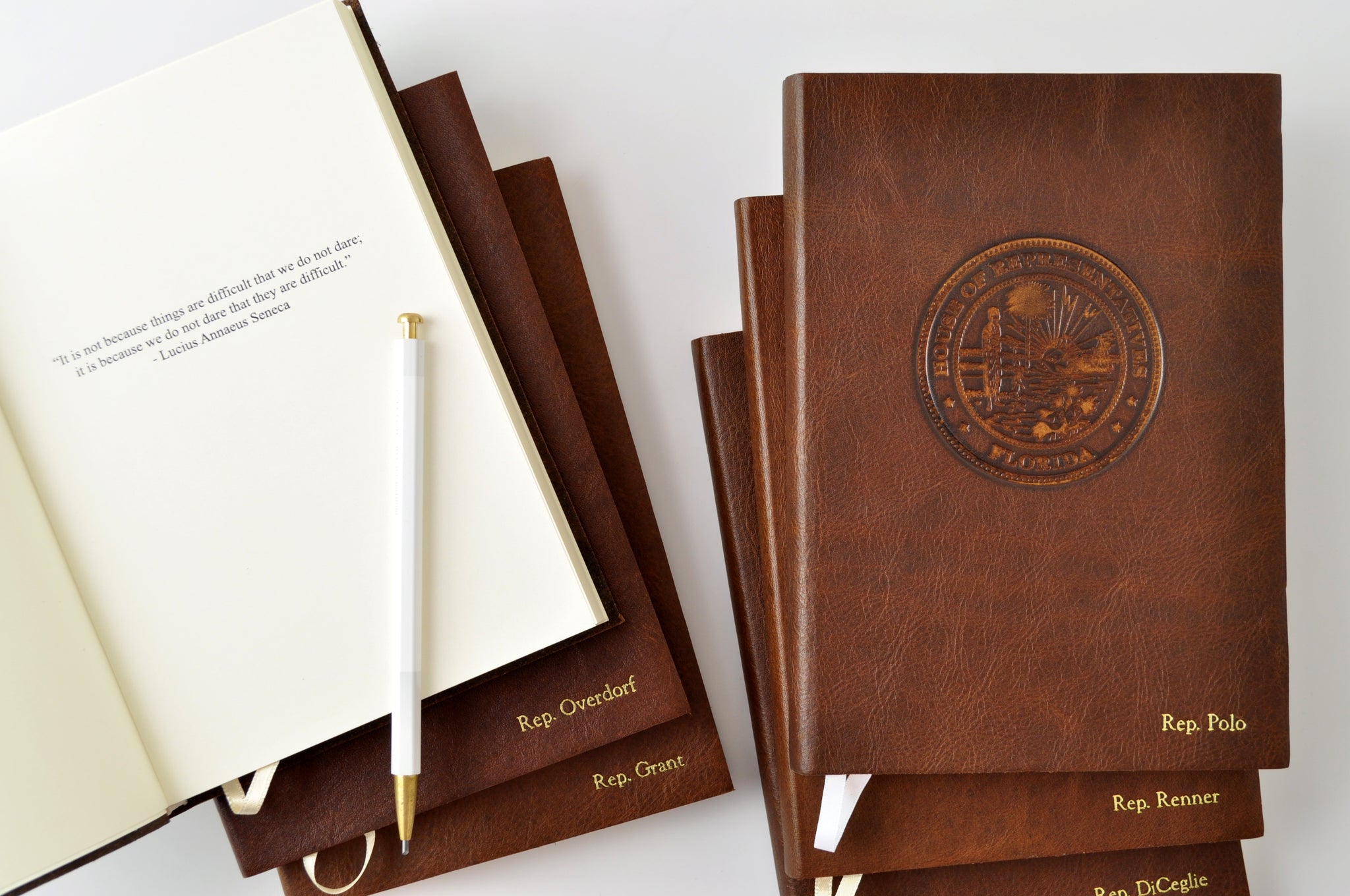 Dress Up Your Desk With These 12 Office Essentials – Jenni Bick Custom  Journals