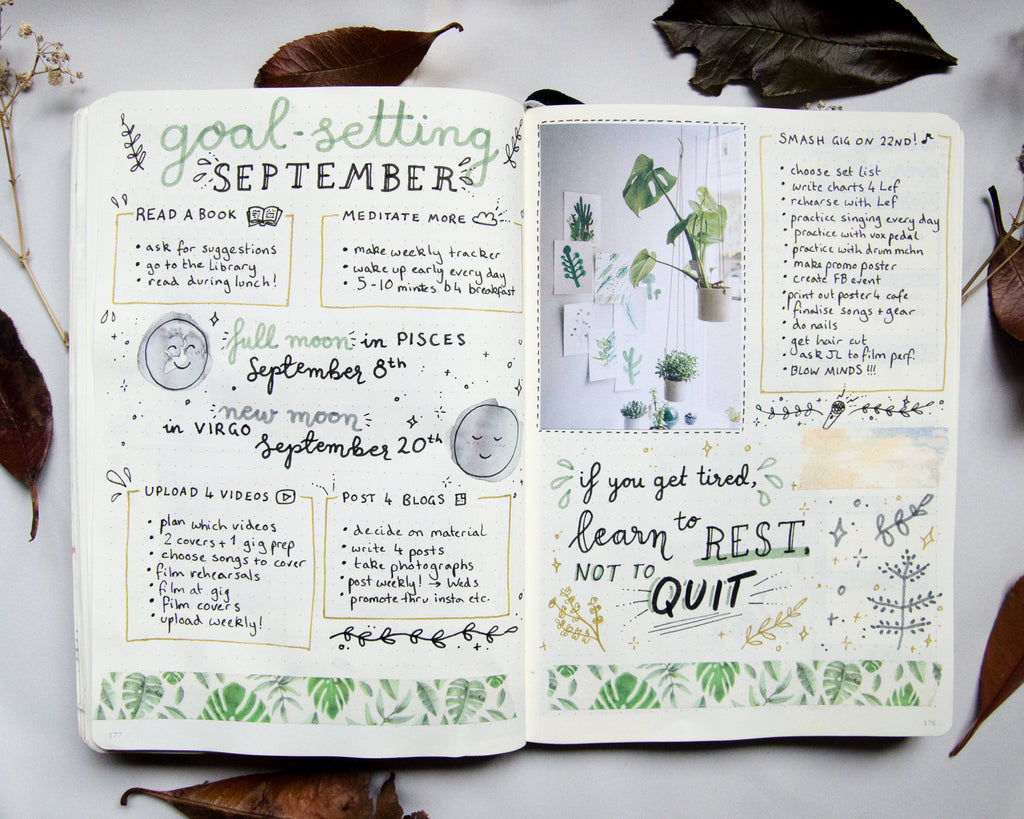 How To Use Your Bullet Journal To Set Goals… And Achieve Them​​​​​​​
