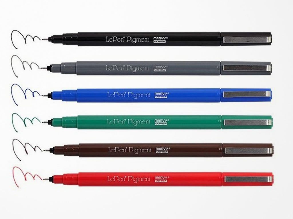 Midori Color Pen/Marker Set of 6 - Dual Ended - 3 color variants – The  Stationery Selection