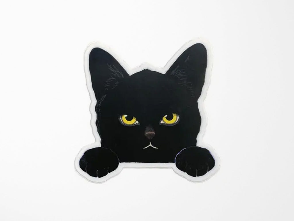 Yi Bird Mr. Black Cat Stickers - Decorate with Charm – CHL-STORE