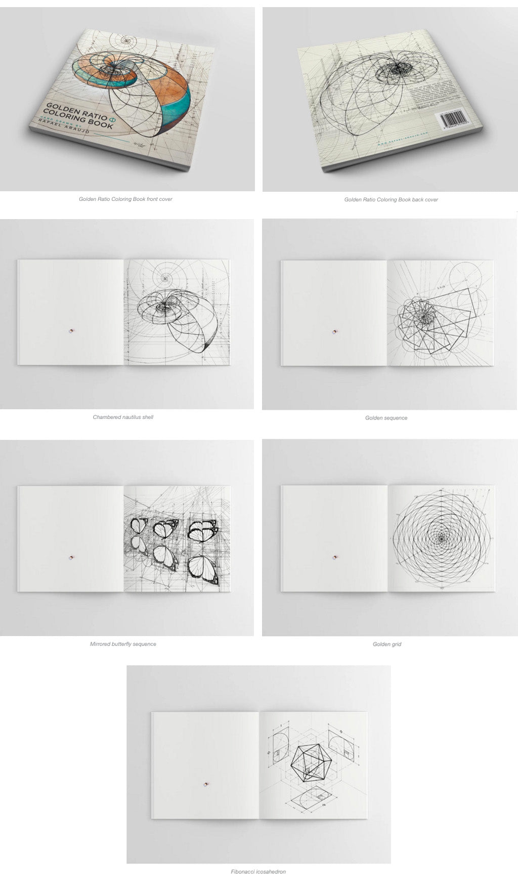 A Designer's Dream: A Golden Ratio Coloring Book – Jenni Bick