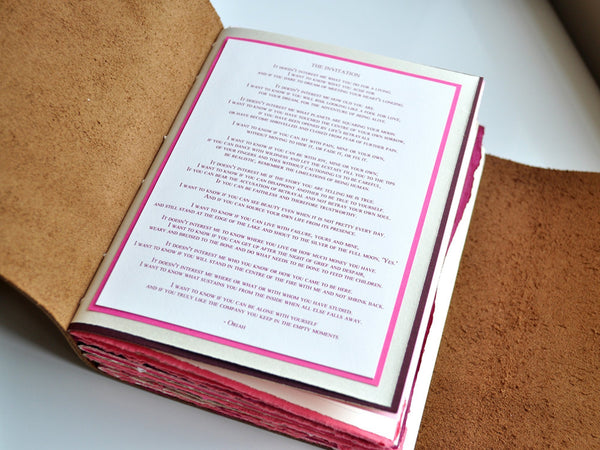 Make It Extra Personal With A Title Page – Jenni Bick Custom Journals