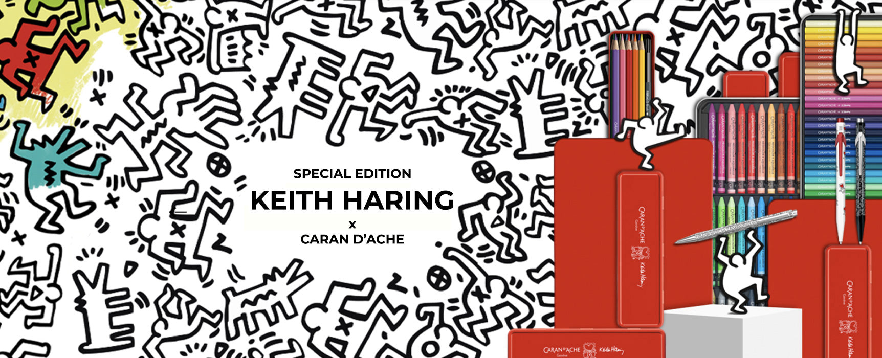 Keith Haring x Caran D'Ache