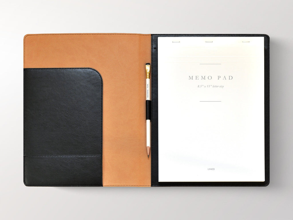 Left Handed Leather Portfolio, A5 Notebooks for Lefties, Left