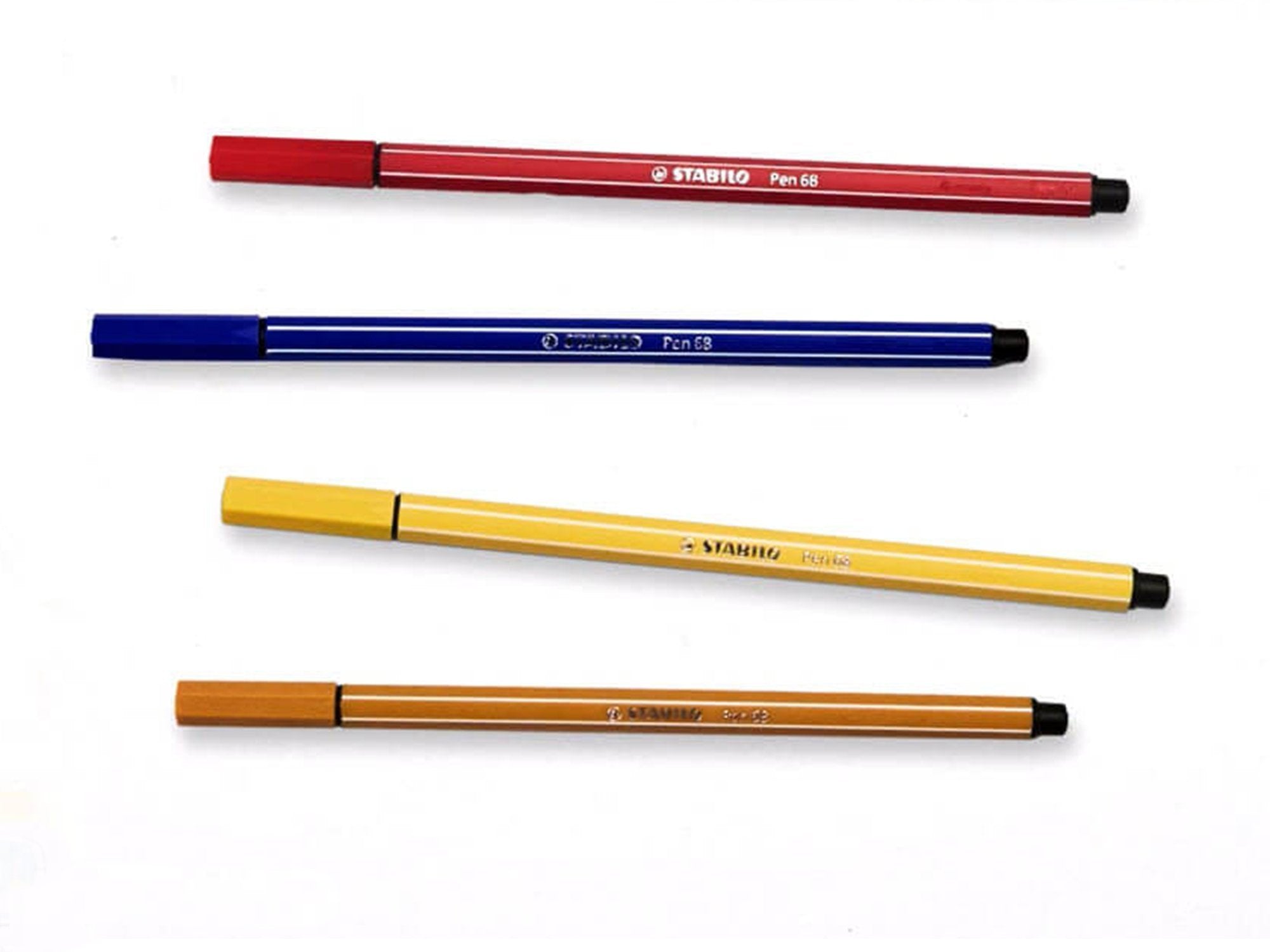 Meestal Maakte zich klaar Dor Stabilo Pen 68 Brilliant Colors Felt Tip Markers Set of 6 – Jenni Bick  Custom Journals