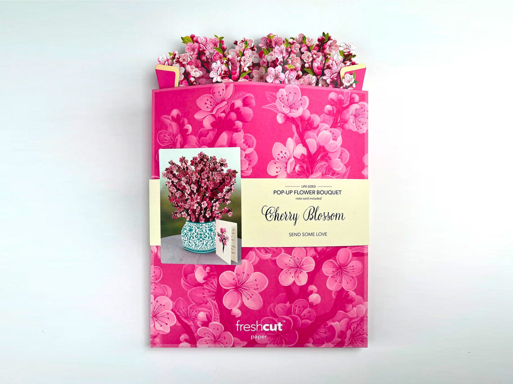 Nantucket Hydrangeas Pop-Up Bouquet Card