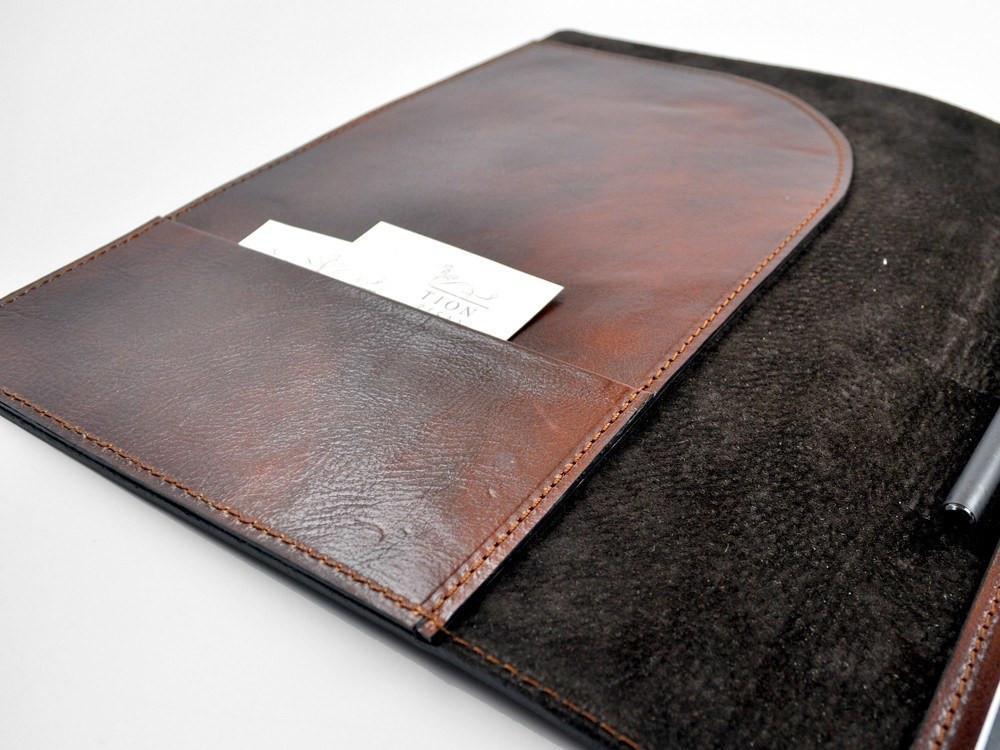 Italian Leather Luxury Portfolio – Jenni Bick Bookbinding