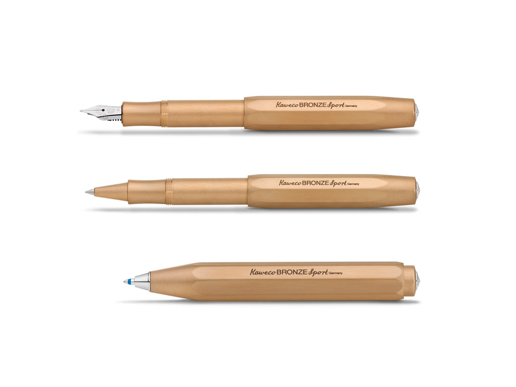 KAWECO Brass Sport Fountain Pen – Take Note Pens & Stationery