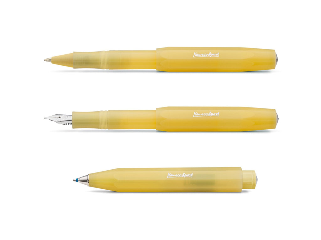 KAWECO FROSTED SPORT Rollerball Pen, Natural Coconut – Broome Street  General Store