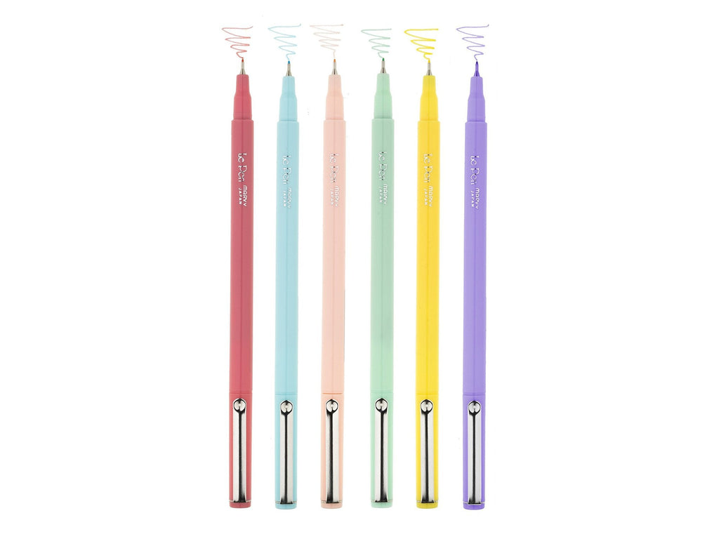 LePen Micro-Fine Point Pen, Retro, 6 Colors - UCH43006R