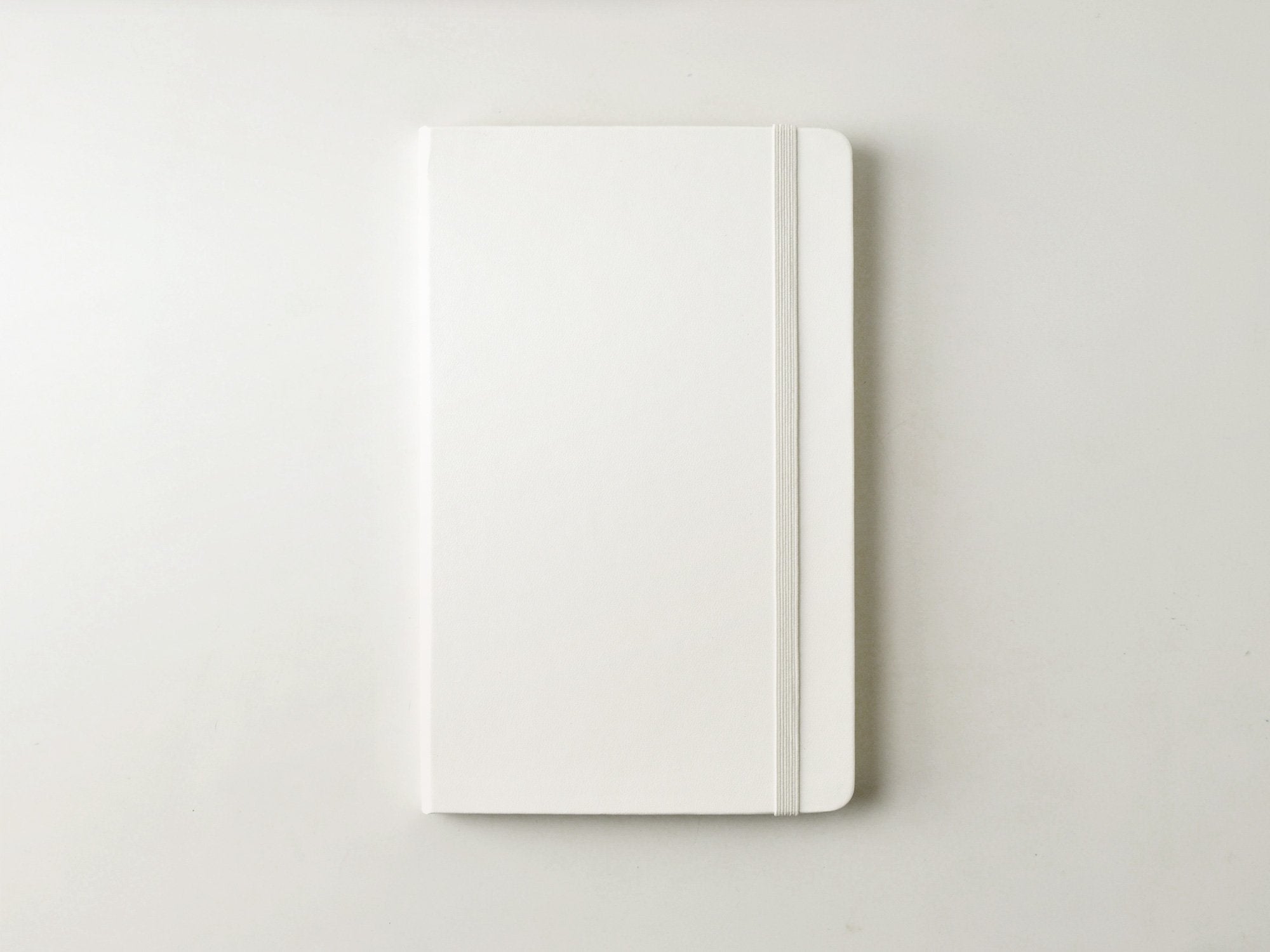 Moleskine Classic Hardcover Notebook White Jenni Bick Custom Journals