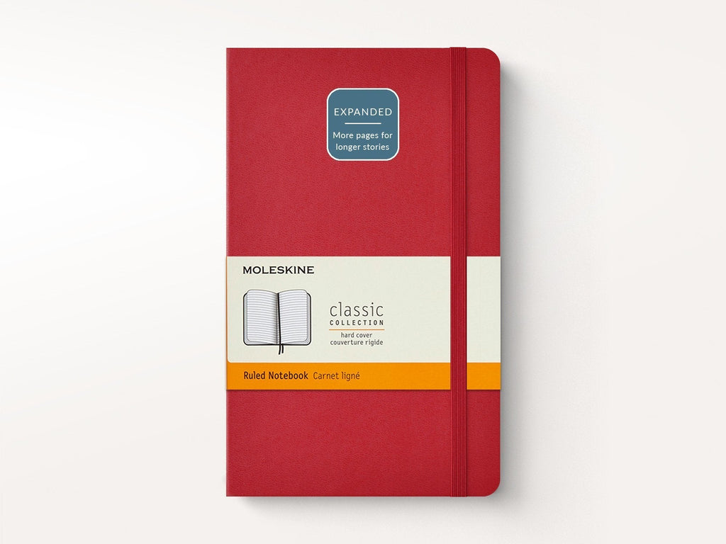 Moleskine ruled notebook carnet ligne 7.5x 9.75- Color -yellow