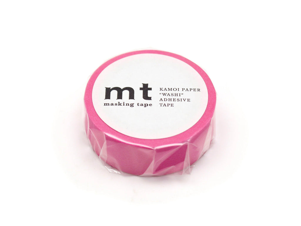 MT Washi Masking Tape - 15mm x 10M - Rose Pink