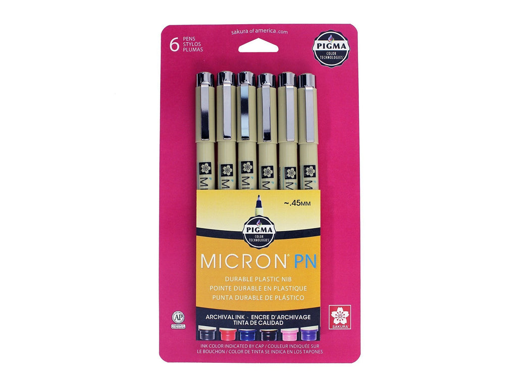 Pigma® Micron® PN Pen - Assorted Colors