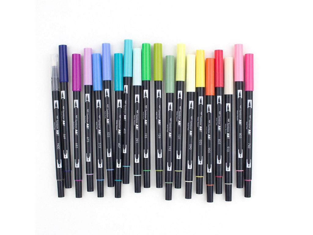 Tombow Dual Brush Pen Sets - FLAX art & design