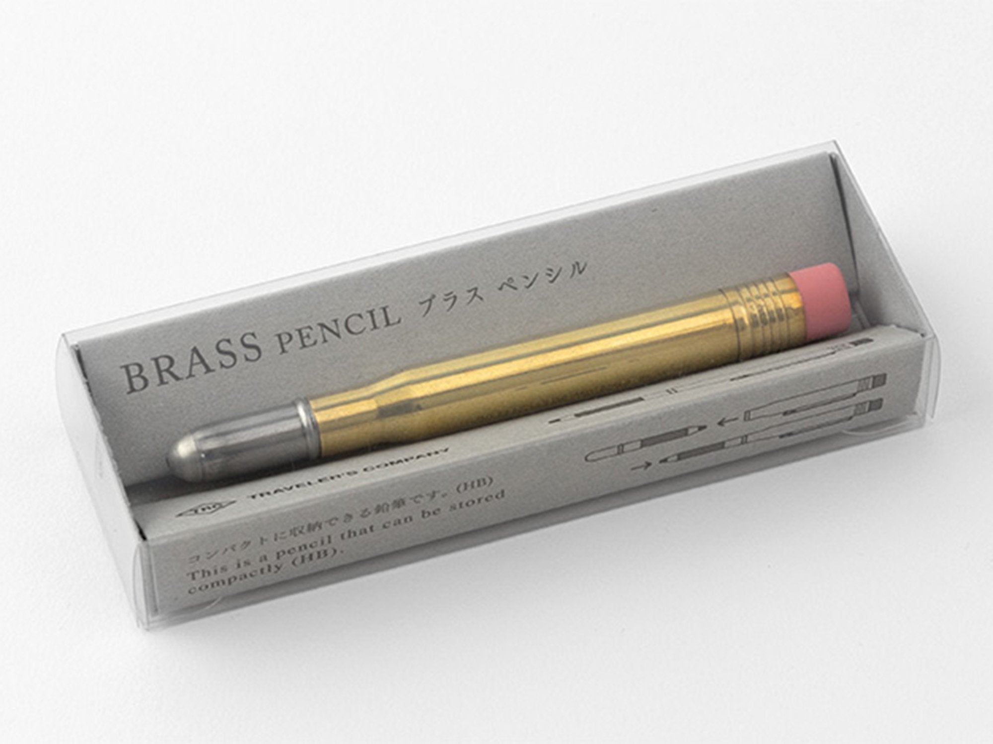 Traveler's Company Brass Pencil Pure – Jenni Bick Custom Journals